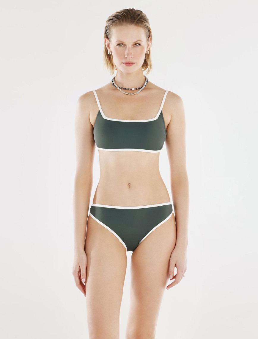 YARGICI Kontrast Detaylı Bikini Üst YARGICI Kontrast Detaylı Bikini Üst