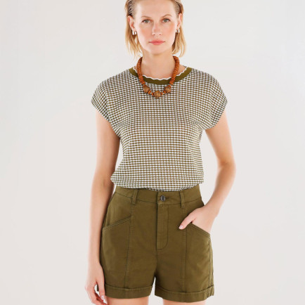 YARGICI Cep Detaylı Bermuda YARGICI Cep Detaylı Bermuda