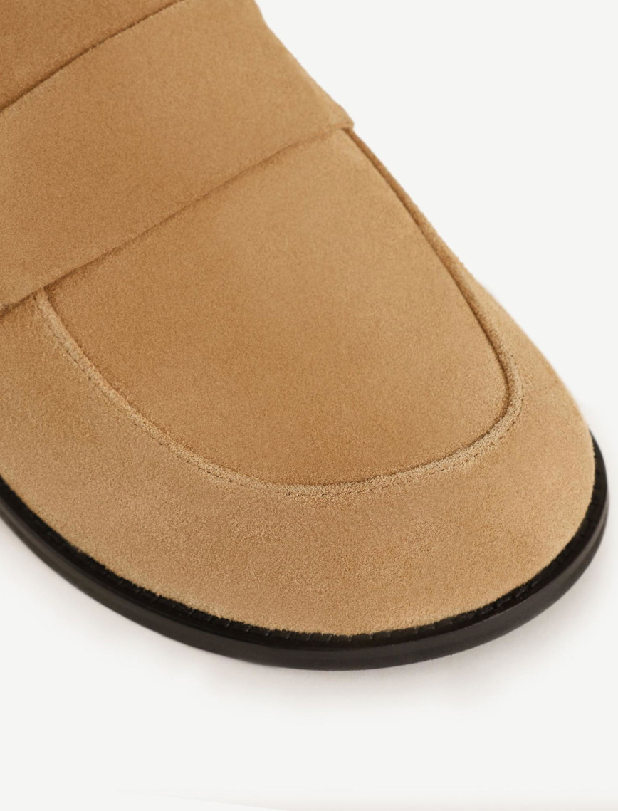 YARGICI Atkılı Arkası Açık Deri Ayakkabı YARGICI Atkılı Arkası Açık Deri Ayakkabı