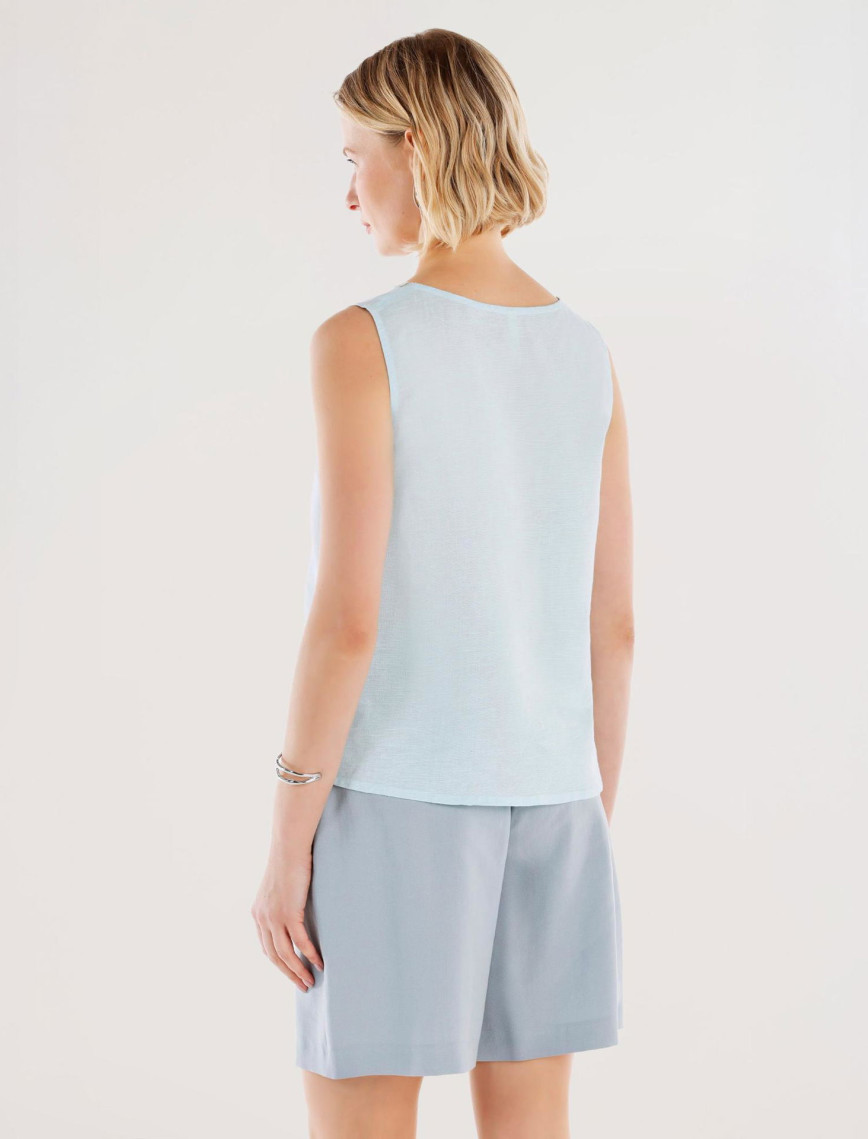 YARGICI Yakası Düğme Detaylı Bluz YARGICI Yakası Düğme Detaylı Bluz