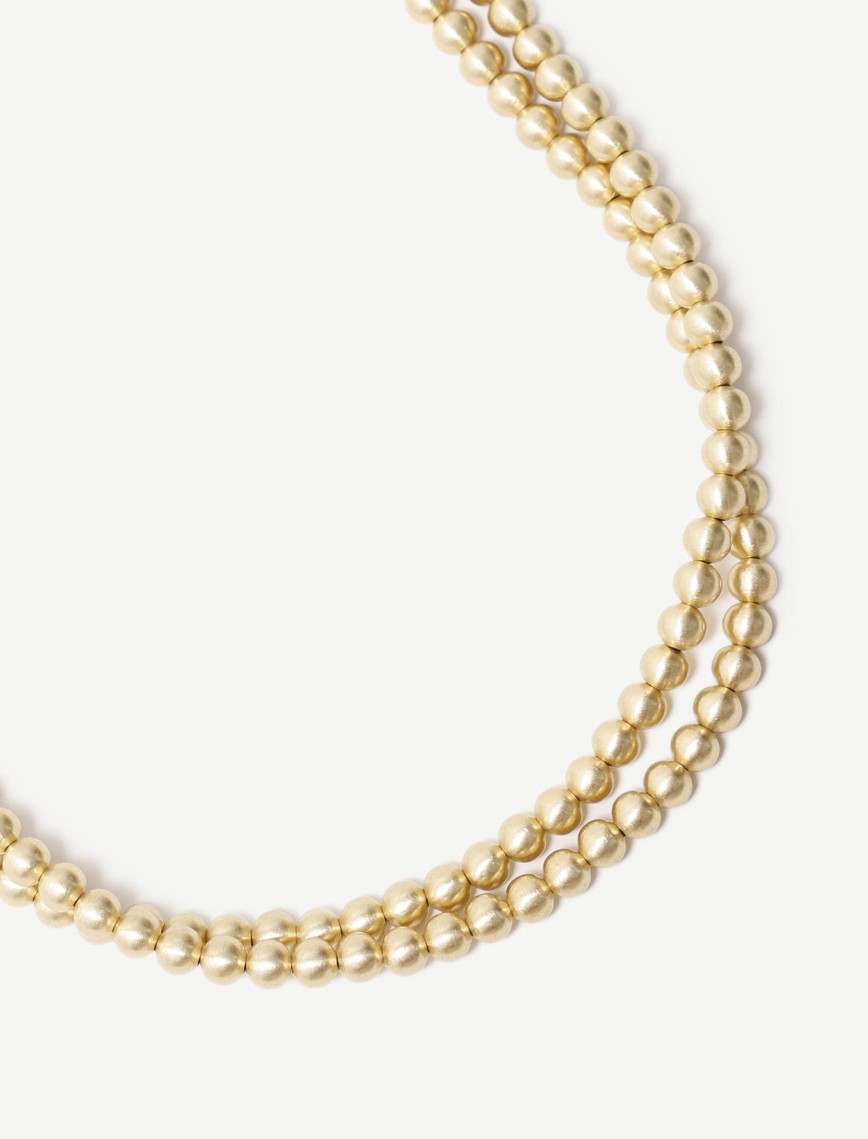 YARGICI Gold Boncuk Detaylı Uzun Kolye YARGICI Gold Boncuk Detaylı Uzun Kolye