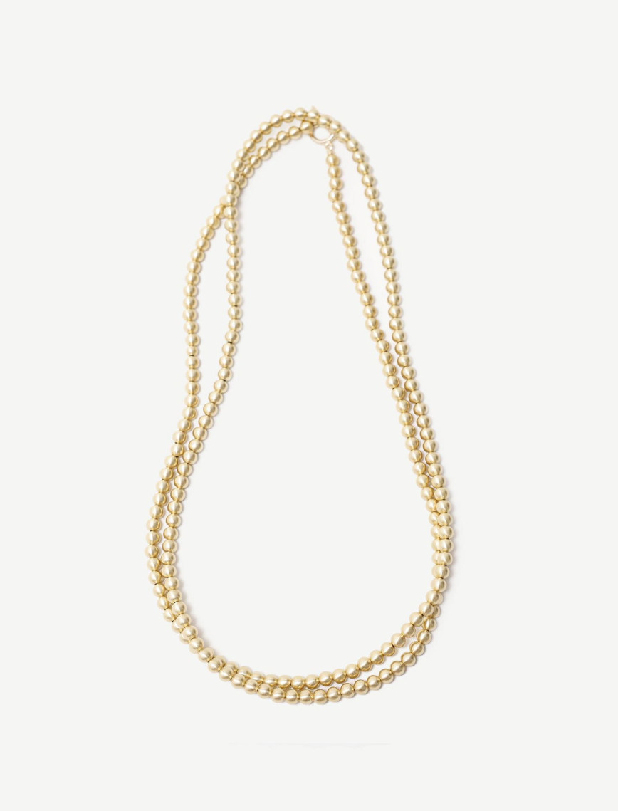 YARGICI Gold Boncuk Detaylı Uzun Kolye YARGICI Gold Boncuk Detaylı Uzun Kolye