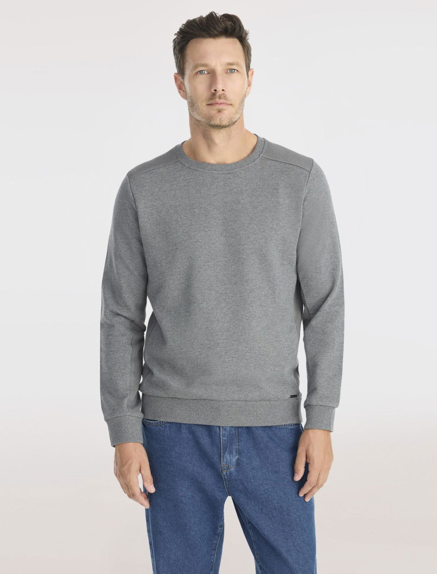 YARGICI Triko Detaylı Sweatshirt YARGICI Triko Detaylı Sweatshirt