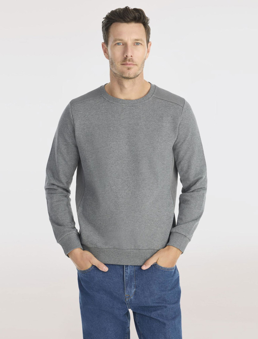 YARGICI Triko Detaylı Sweatshirt YARGICI Triko Detaylı Sweatshirt