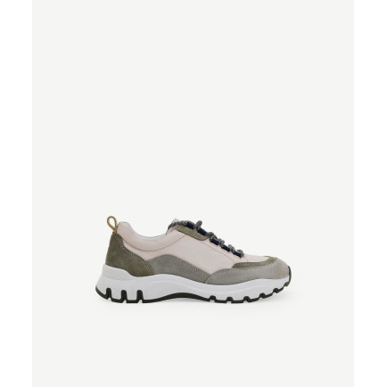 YARGICI Kalın Tabanlı Deri Spor Ayakkabı