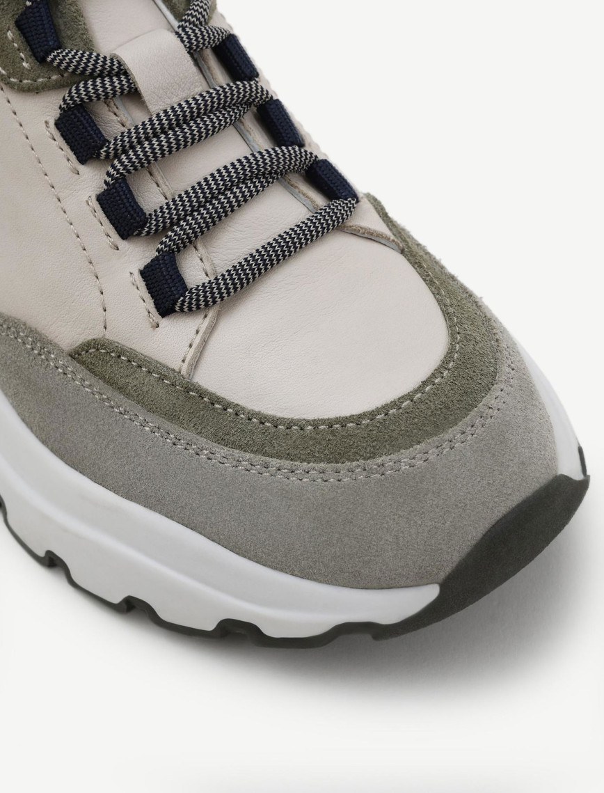 YARGICI Kalın Tabanlı Deri Spor Ayakkabı YARGICI Kalın Tabanlı Deri Spor Ayakkabı