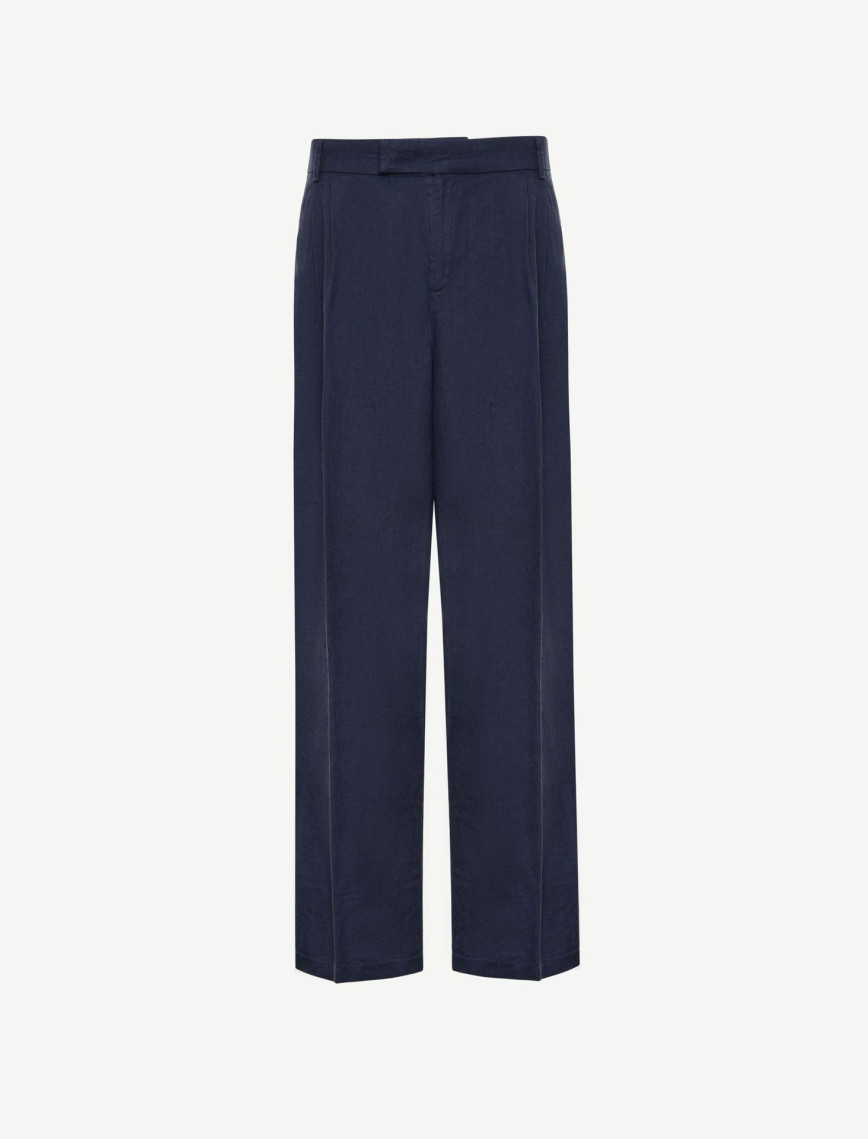 YARGICI Pilili Keten Pantolon YARGICI Pilili Keten Pantolon