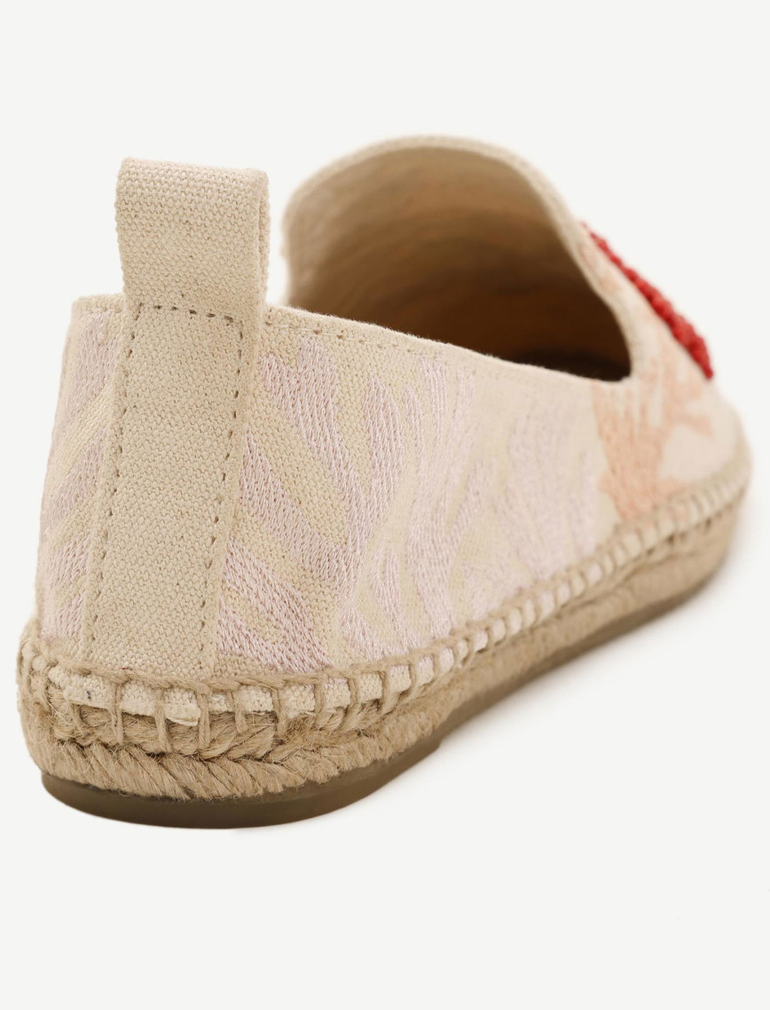 YARGICI Işleme Detaylı Düz Taban Espadril YARGICI Işleme Detaylı Düz Taban Espadril