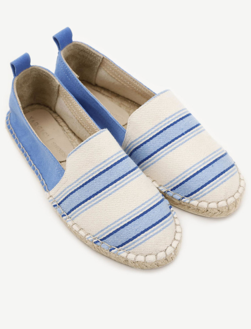 YARGICI Jüt Tabanlı Düz Espadril YARGICI Jüt Tabanlı Düz Espadril