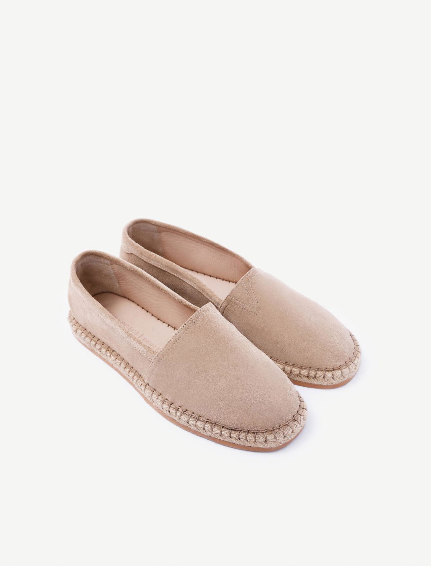 YARGICI Jüt Tabanlı Deri Espadril YARGICI Jüt Tabanlı Deri Espadril