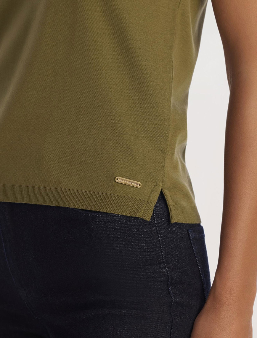 YARGICI Kolsuz Bisiklet Yaka Triko