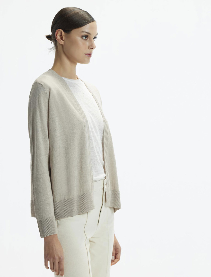 YARGICI V Yaka Önü Açık Hırka YARGICI V Yaka Önü Açık Hırka