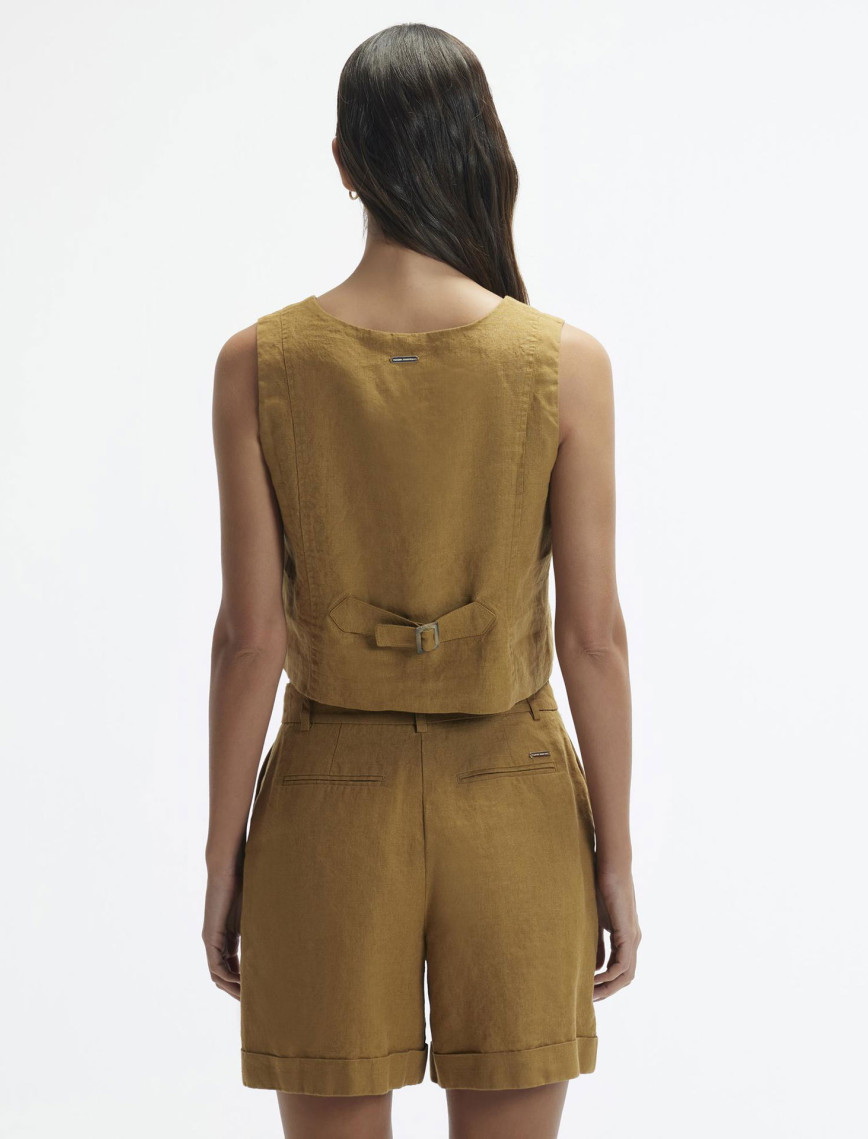 YARGICI Düğme Detaylı Yelek YARGICI Düğme Detaylı Yelek