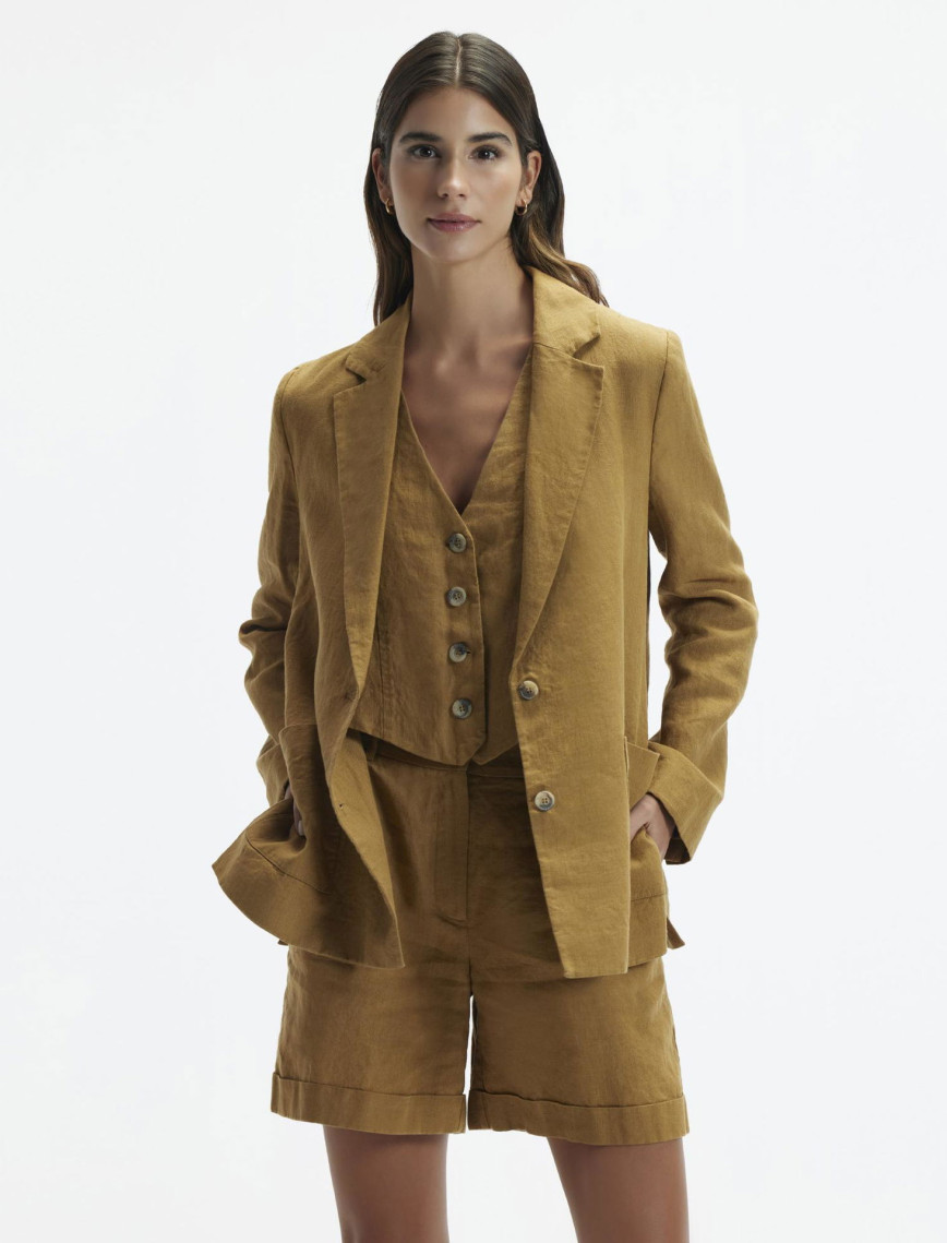 YARGICI Düğme Detaylı Yelek YARGICI Düğme Detaylı Yelek