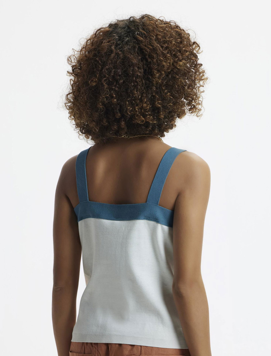 Askılı Triko Blüz Askılı Triko Blüz