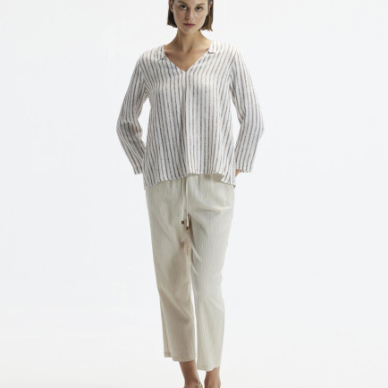 YARGICI Uzun Kollu V Yaka Bluz YARGICI Uzun Kollu V Yaka Bluz