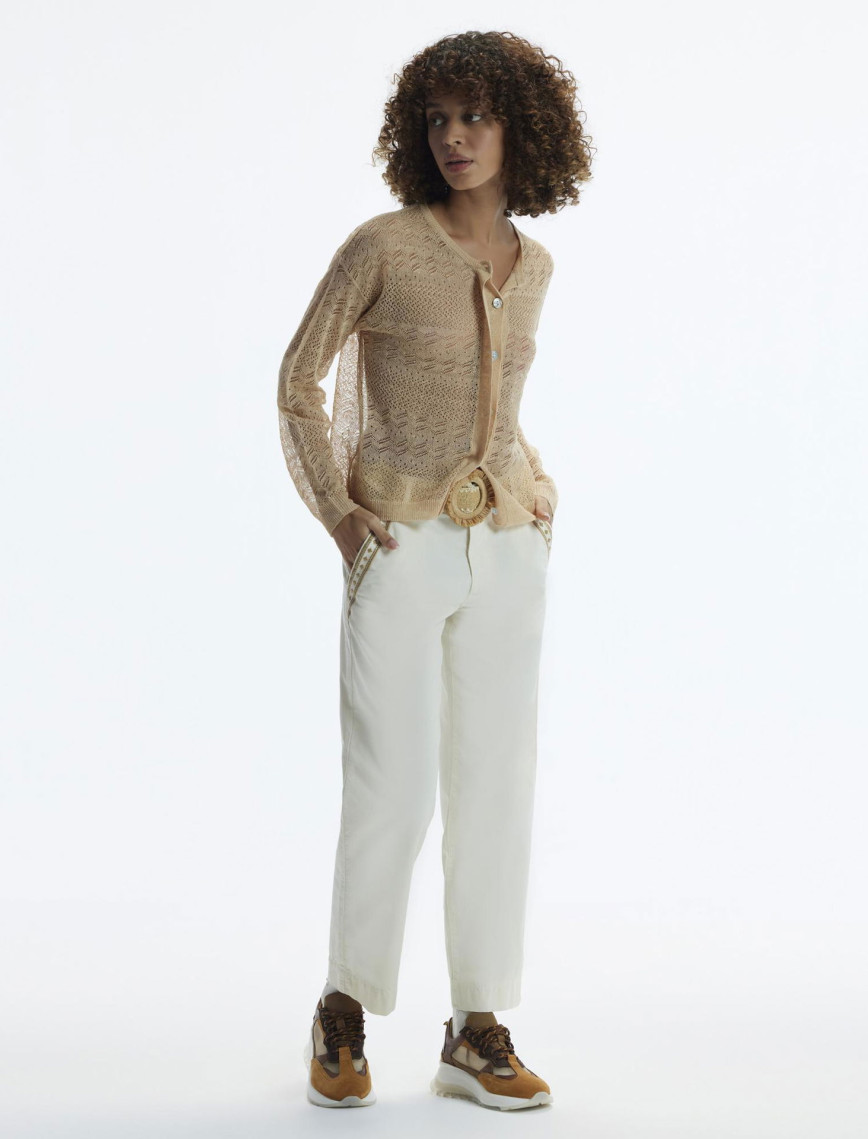 YARGICI Bisiklet Yaka Uzun Kollu Hırka YARGICI Bisiklet Yaka Uzun Kollu Hırka