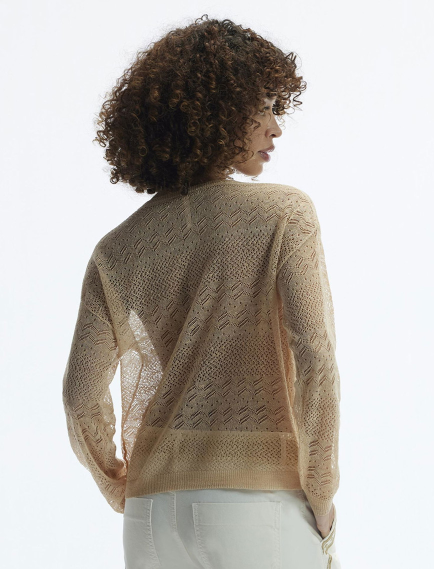 YARGICI Bisiklet Yaka Uzun Kollu Hırka YARGICI Bisiklet Yaka Uzun Kollu Hırka