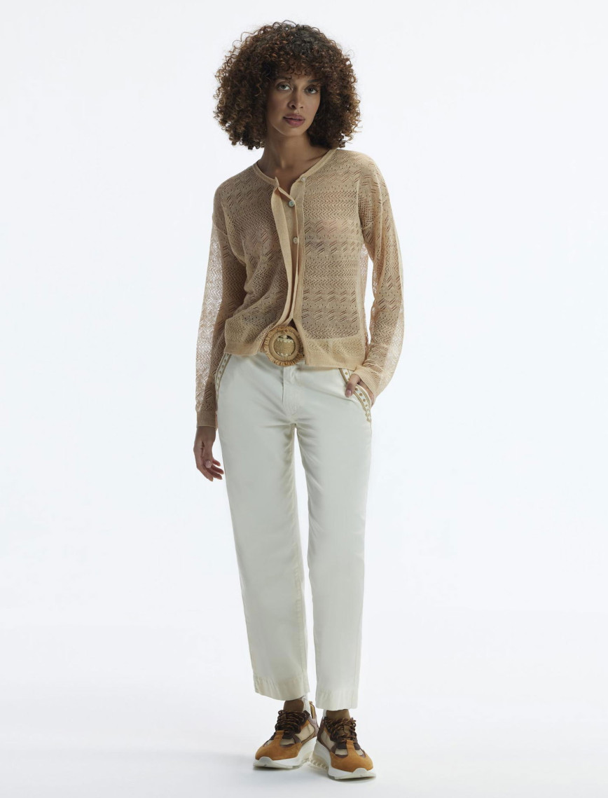 YARGICI Bisiklet Yaka Uzun Kollu Hırka YARGICI Bisiklet Yaka Uzun Kollu Hırka