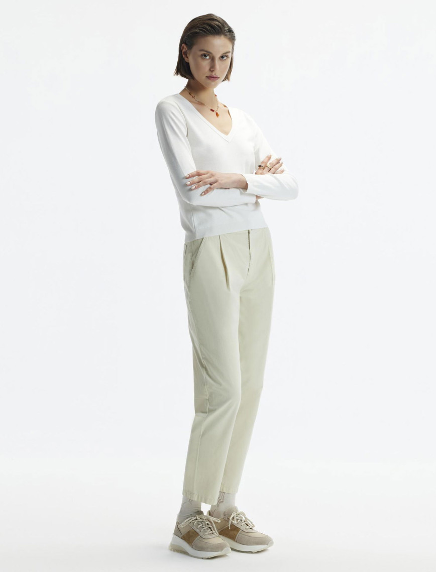 V Yaka Uzun Kollu Triko V Yaka Uzun Kollu Triko