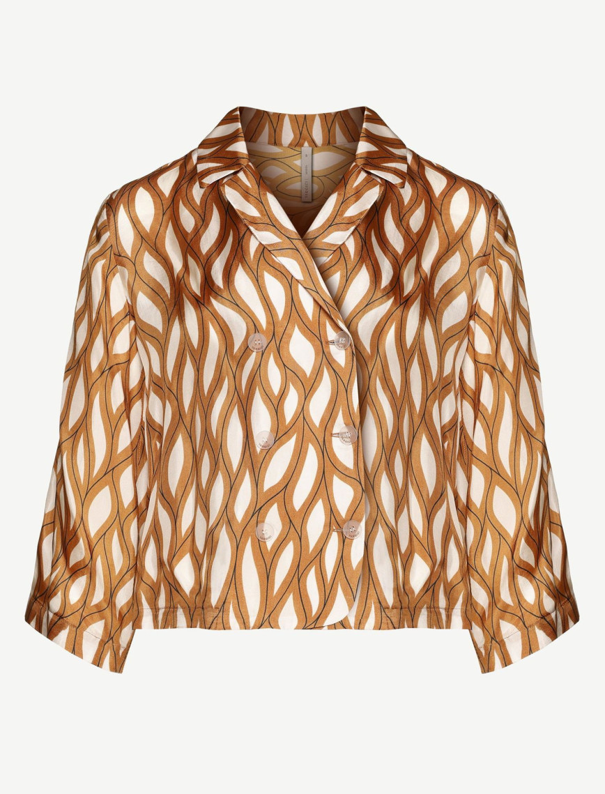 YARGICI Kruvaze Kapamalı Düğme Detaylı Kırlangıç Yaka Gömlek YARGICI Kruvaze Kapamalı Düğme Detaylı Kırlangıç Yaka Gömlek