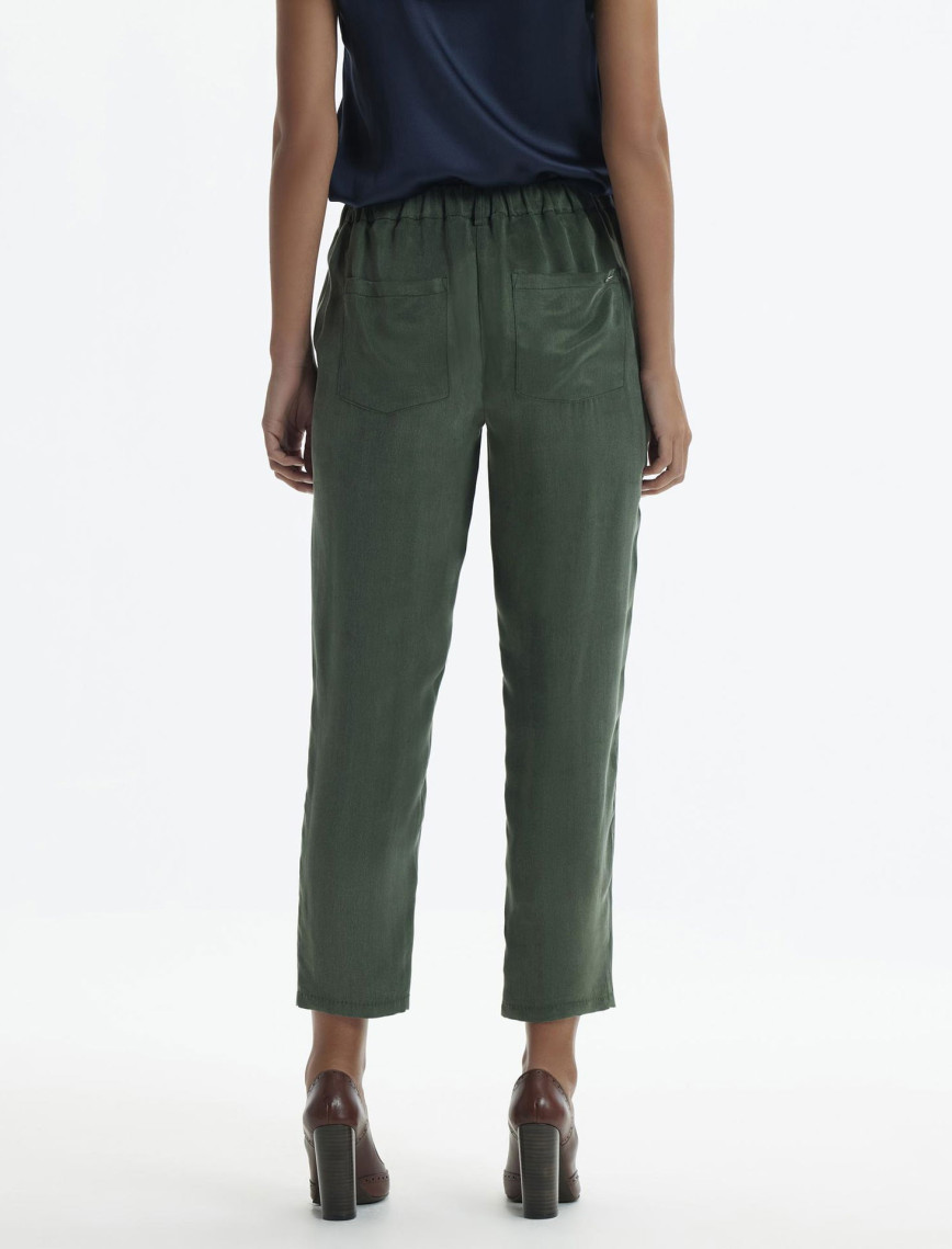 YARGICI Dar Paça Cropped Pantolon YARGICI Dar Paça Cropped Pantolon