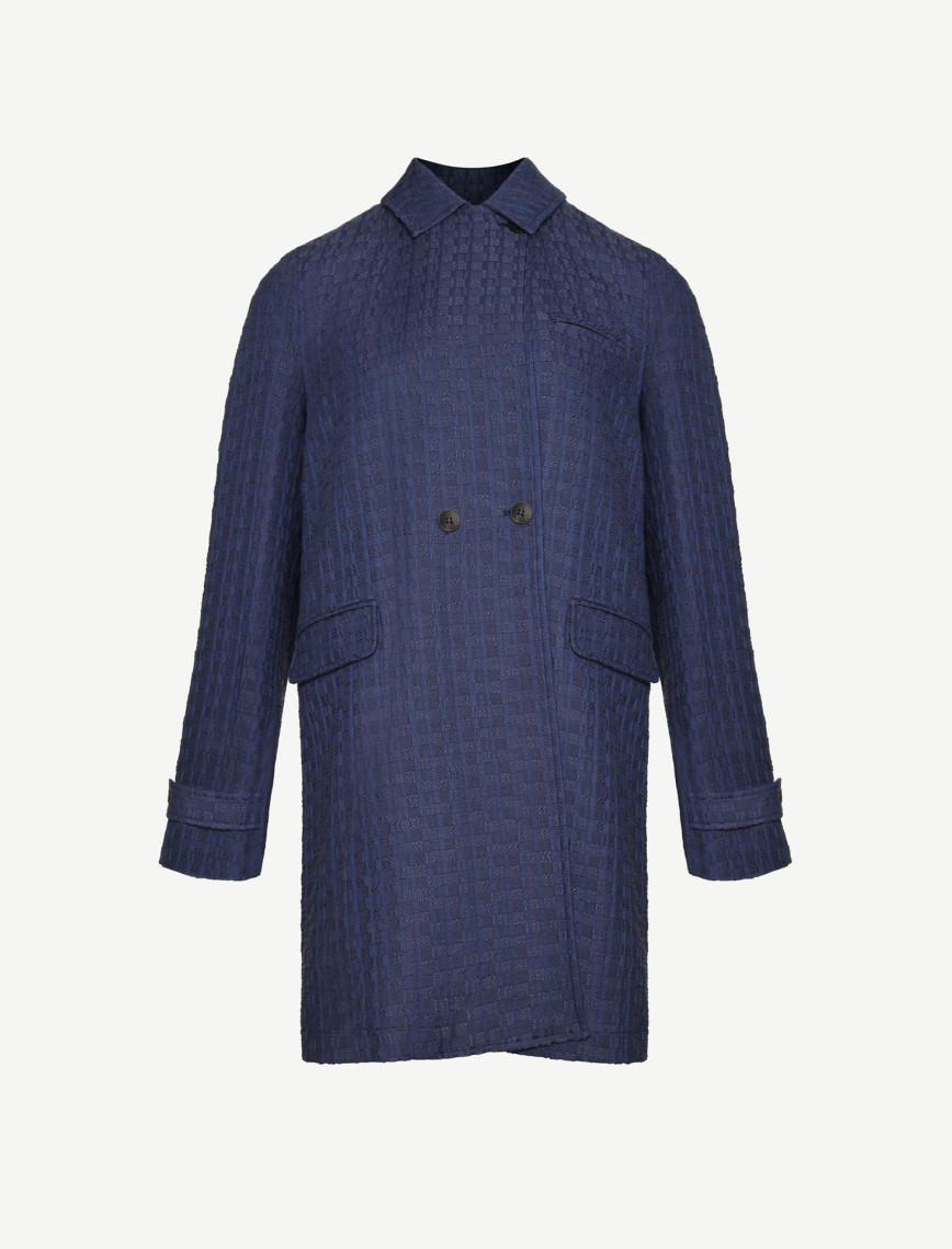 YARGICI Kapak Cepli Apolet Manşetli Kırlangıç Yaka Pardösü YARGICI Kapak Cepli Apolet Manşetli Kırlangıç Yaka Pardösü