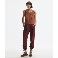 YARGICI Düz Kesim Paçası Bağlı Pantolon YARGICI Düz Kesim Paçası Bağlı Pantolon