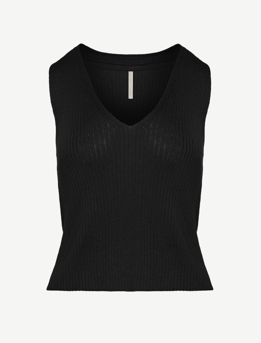 Kolsuz V Yakalı Triko Kolsuz V Yakalı Triko