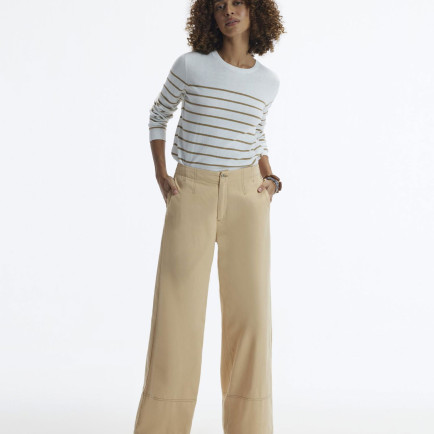 YARGICI Geniş Paça Yüksek Belli Pantolon YARGICI Geniş Paça Yüksek Belli Pantolon