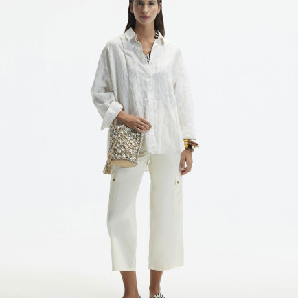 YARGICI Kargo Cep Detaylı Bol Kesim Pantolon YARGICI Kargo Cep Detaylı Bol Kesim Pantolon