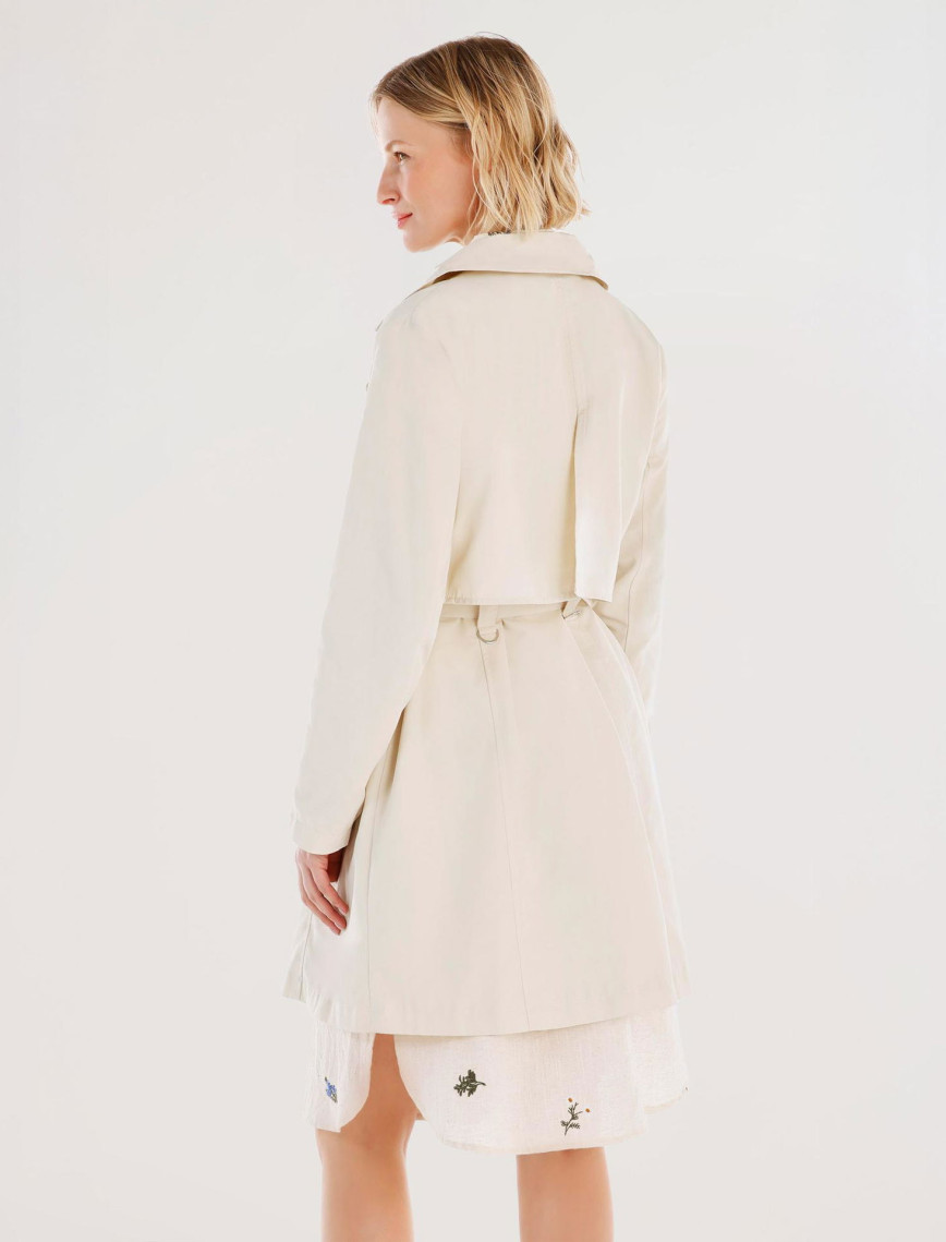 YARGICI Kruvaze Kapamalı Rüzgarlıklı Uzun Pardösü YARGICI Kruvaze Kapamalı Rüzgarlıklı Uzun Pardösü