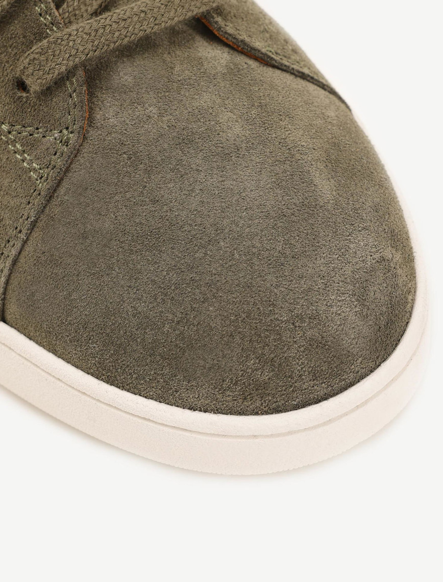 YARGICI Klasik Renk Detaylı Deri Spor Ayakkabı YARGICI Klasik Renk Detaylı Deri Spor Ayakkabı