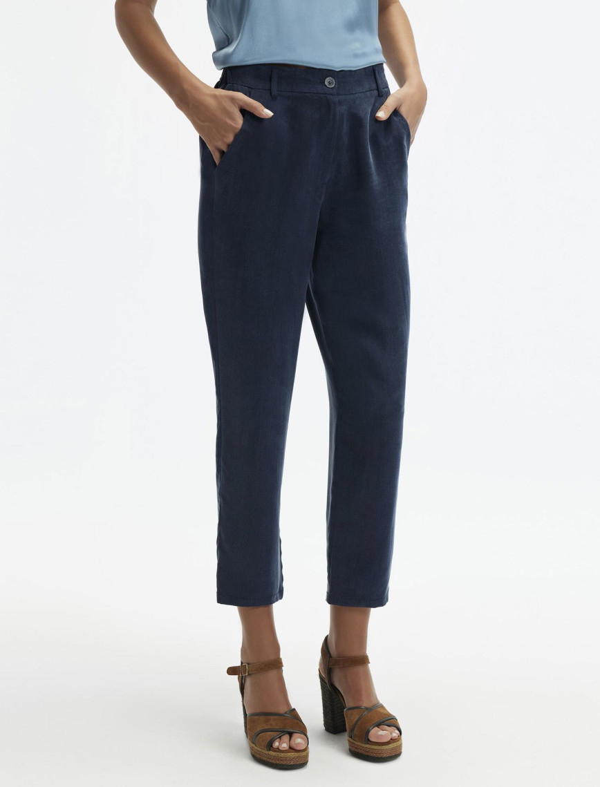 YARGICI Dar Paça Cropped Pantolon YARGICI Dar Paça Cropped Pantolon