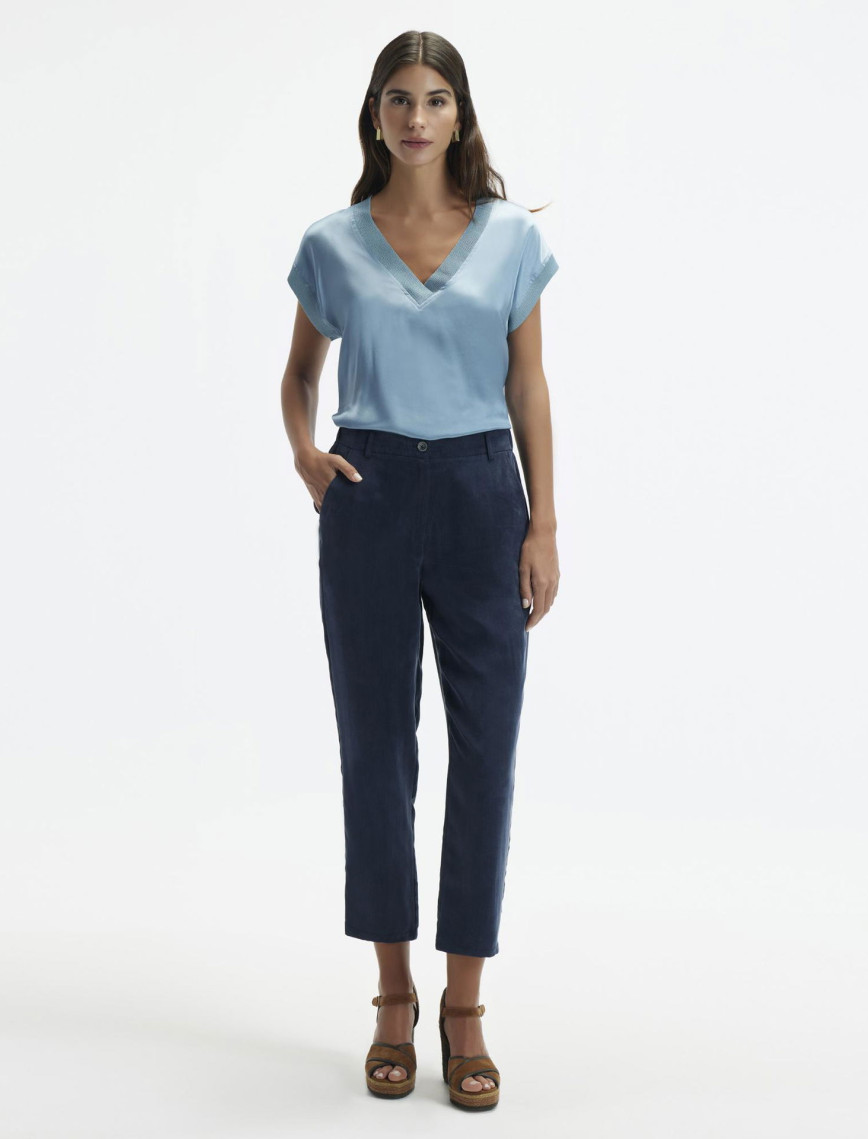 YARGICI Dar Paça Cropped Pantolon YARGICI Dar Paça Cropped Pantolon