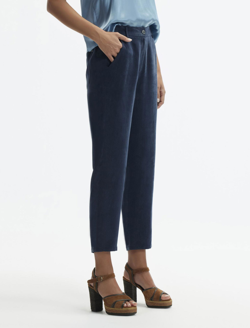 YARGICI Dar Paça Cropped Pantolon YARGICI Dar Paça Cropped Pantolon