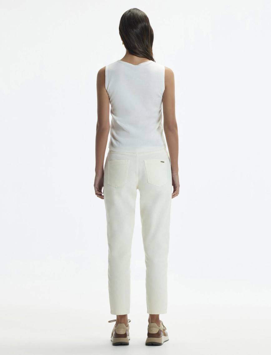 YARGICI Düz Paça Denim Pantolon YARGICI Düz Paça Denim Pantolon