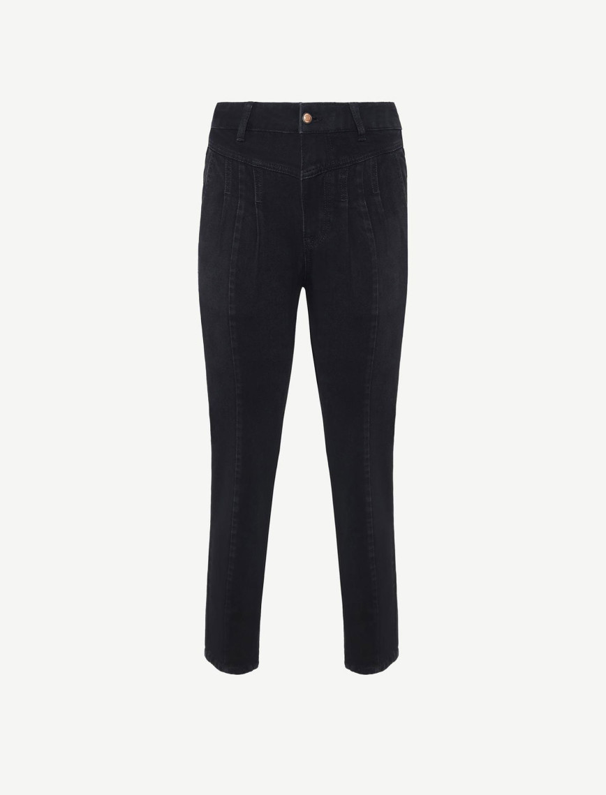 YARGICI Dar Kalıp Pens Detaylı Denim Pantolon YARGICI Dar Kalıp Pens Detaylı Denim Pantolon