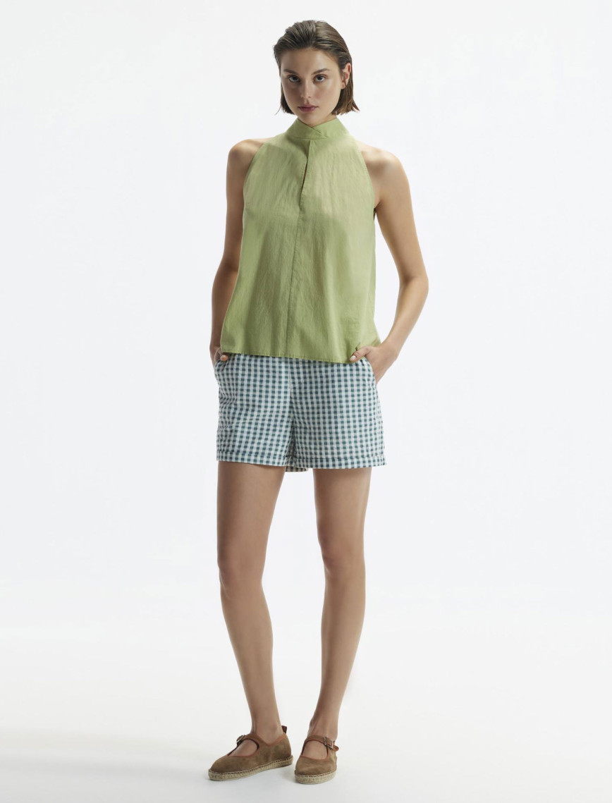 YARGICI Beli Lastikli Duble Paça Kısa Şort YARGICI Beli Lastikli Duble Paça Kısa Şort