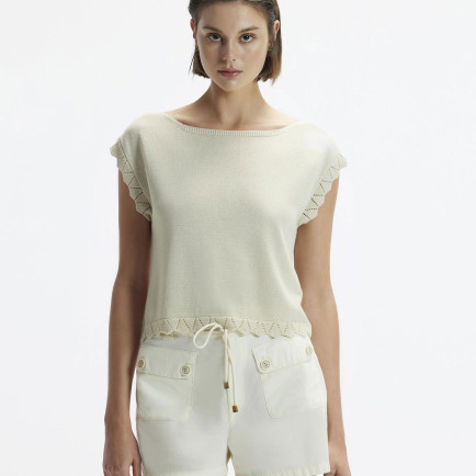 YARGICI Cep Detaylı Denim Bermuda YARGICI Cep Detaylı Denim Bermuda