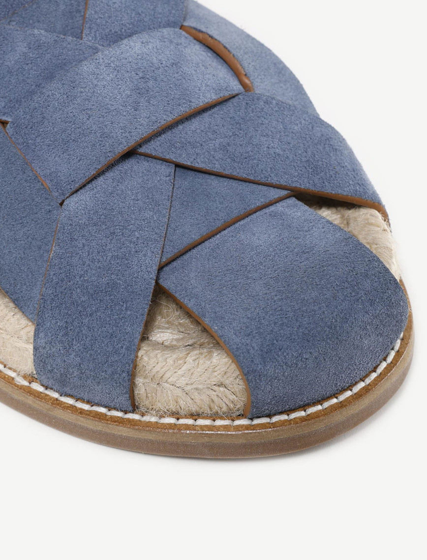 YARGICI Jüt Tabanlı Deri Sandalet YARGICI Jüt Tabanlı Deri Sandalet