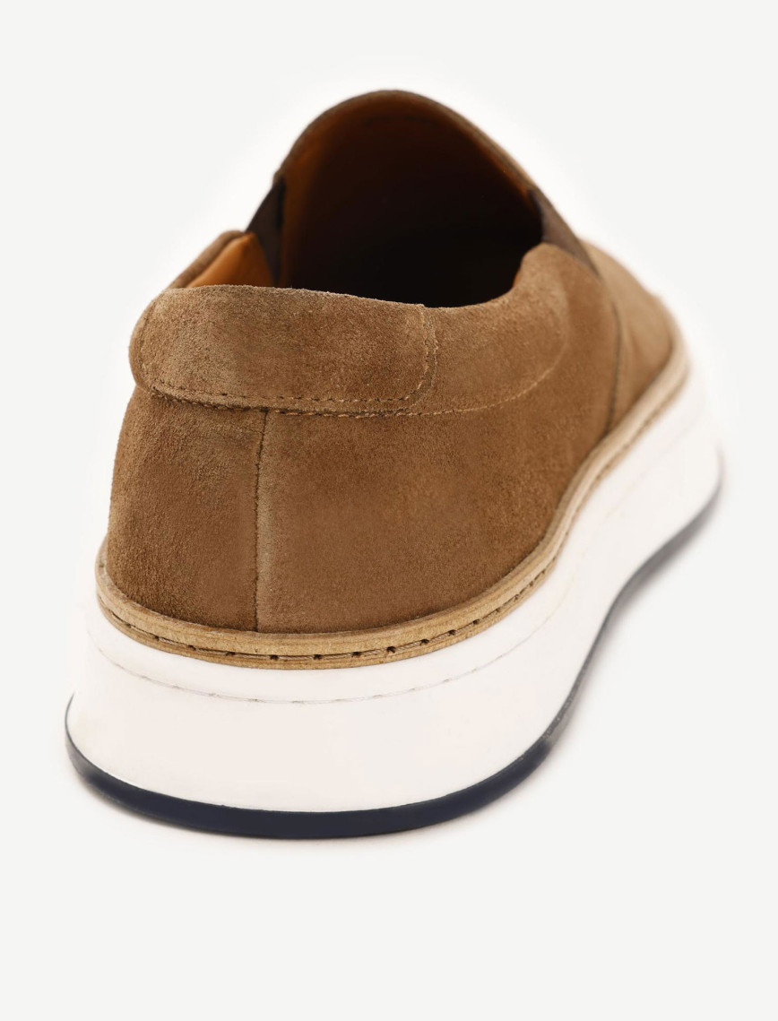 Lastikli Düz Deri Ayakkabı Lastikli Düz Deri Ayakkabı