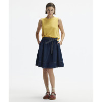 Kolsuz Sırt Detaylı T-Shirt Kolsuz Sırt Detaylı T-Shirt