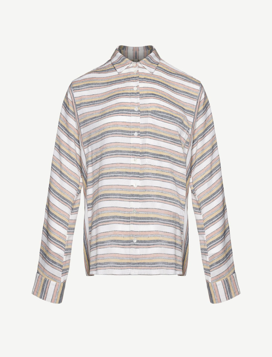 YARGICI Rahat Kesim Uzun Kollu Cepli Gömlek