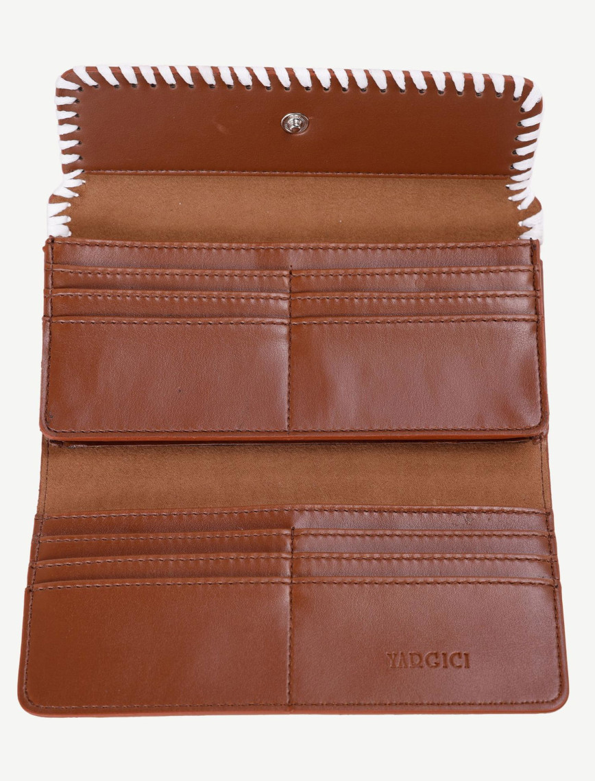 YARGICI Saraç Dikişli Deri Cüzdan YARGICI Saraç Dikişli Deri Cüzdan