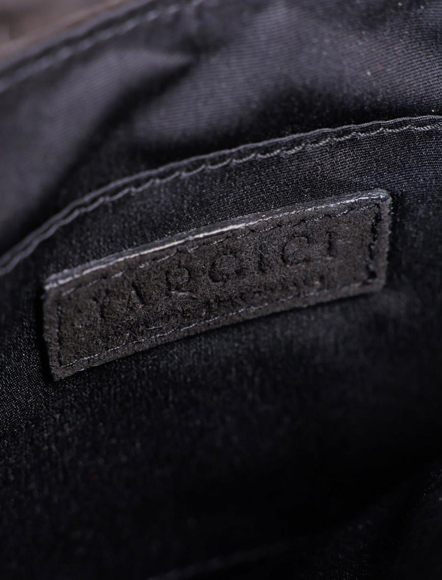 YARGICI Deri Süet Örgü Deyatlı Clucth YARGICI Deri Süet Örgü Deyatlı Clucth