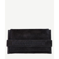 YARGICI Deri Süet Örgü Deyatlı Clucth YARGICI Deri Süet Örgü Deyatlı Clucth