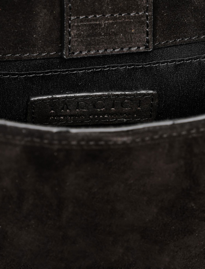 YARGICI Örgü Detaylı Baget Deri Çanta YARGICI Örgü Detaylı Baget Deri Çanta