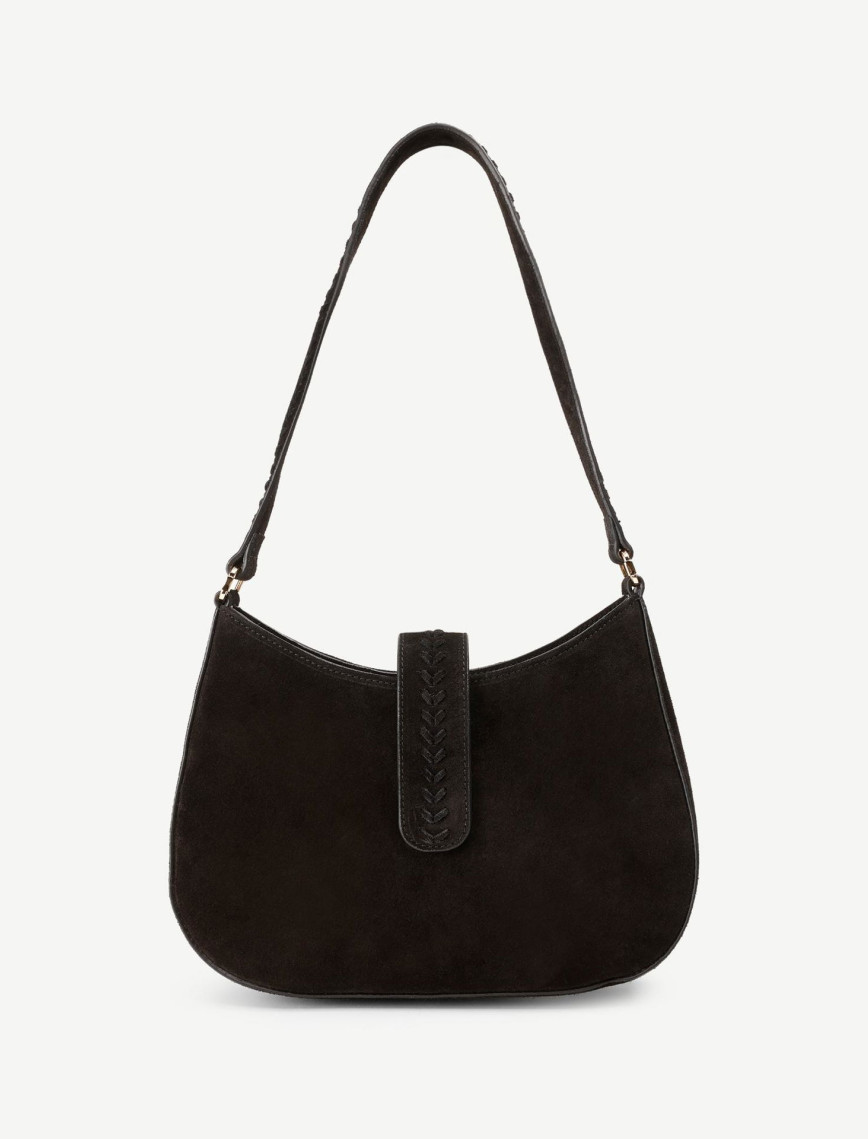 YARGICI Örgü Detaylı Baget Deri Çanta YARGICI Örgü Detaylı Baget Deri Çanta