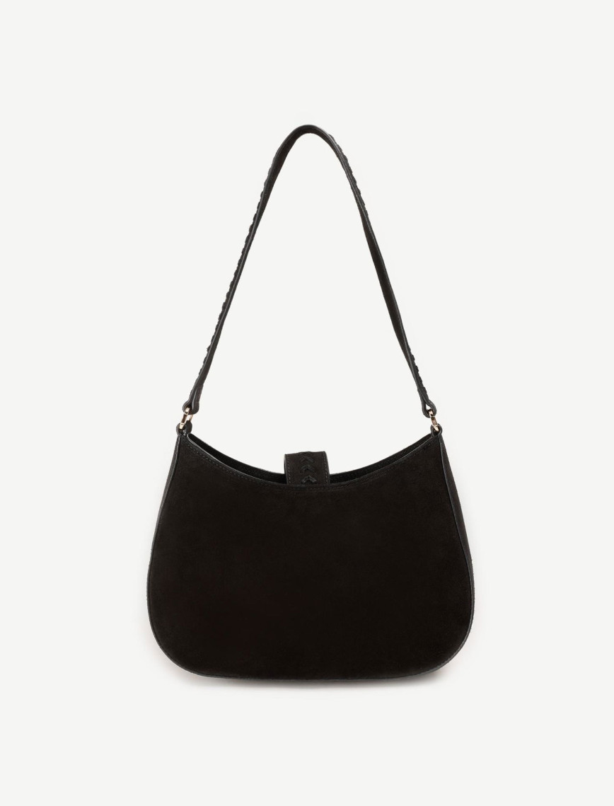 YARGICI Örgü Detaylı Baget Deri Çanta YARGICI Örgü Detaylı Baget Deri Çanta